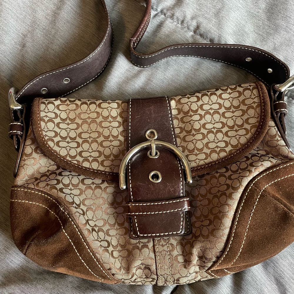 Gently used authentic coach purse